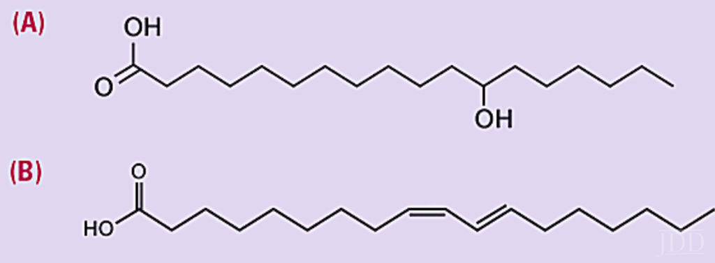 Structures of 12HSA and CLA