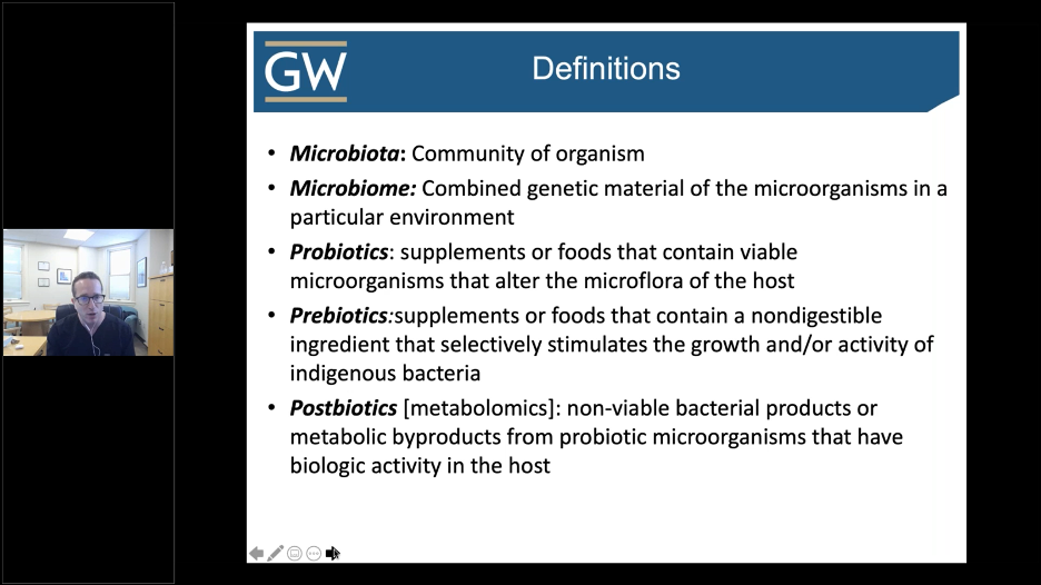 Microbiome key terms