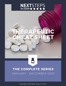 2020 Therapeutic Cheat Sheet Series
