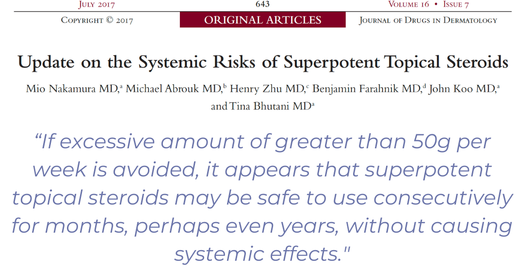 Topical Steroids