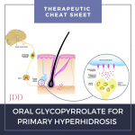 Glycopyrrolate for hyperhidrosis