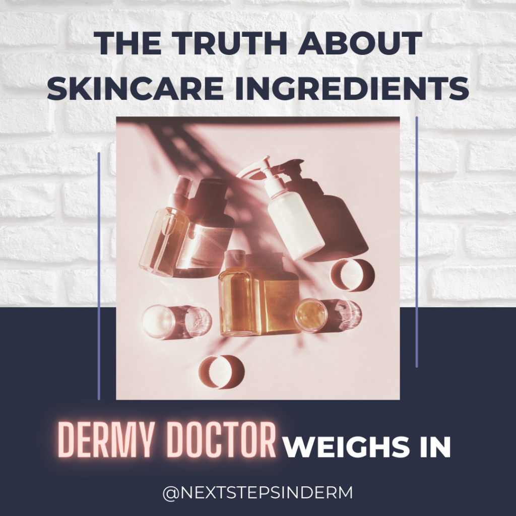 The Truth About Skincare Ingredients: Dermy Doctor Weighs In - Next 