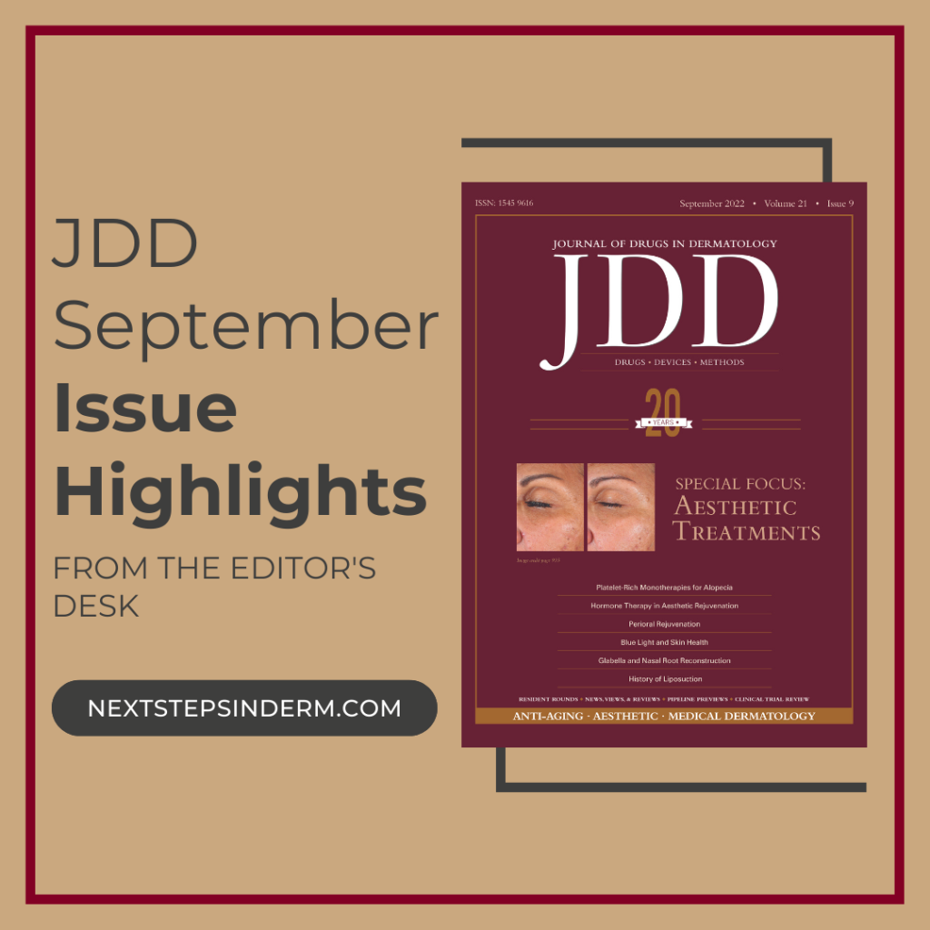 JDD September Issue Highlights | Special Focus: Aesthetic Treatments