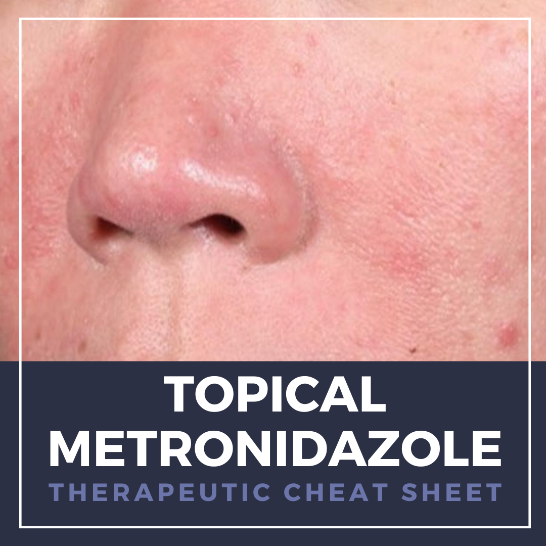 topical metronidazole