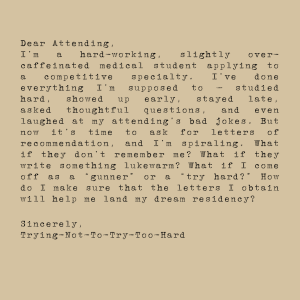 letter of recommendation