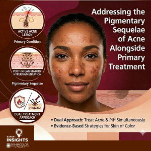 post-inflammatory hyperpigmentation acne skin of color