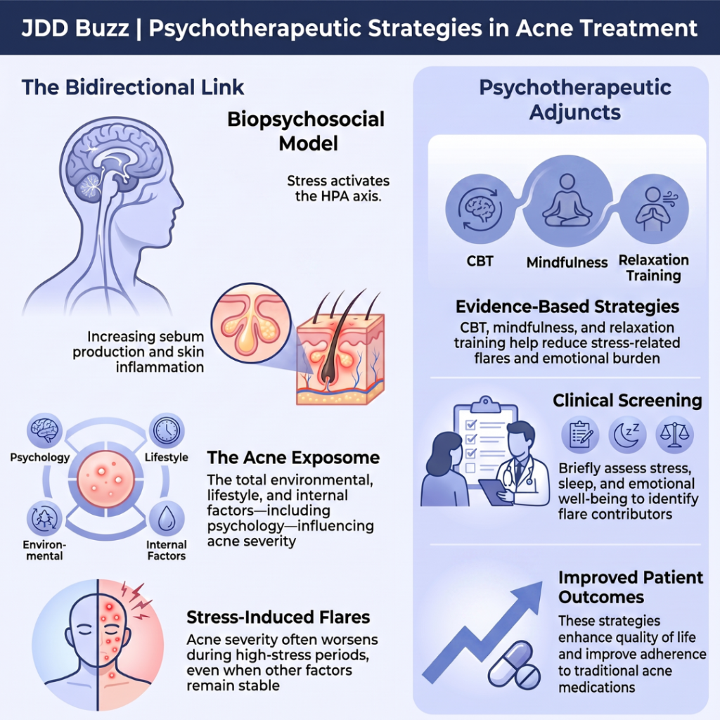 psychotherapeutic strategies in acne treatment